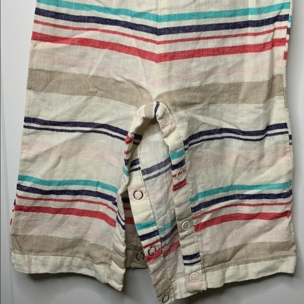 Girls OshKosh Striped Romper 12M